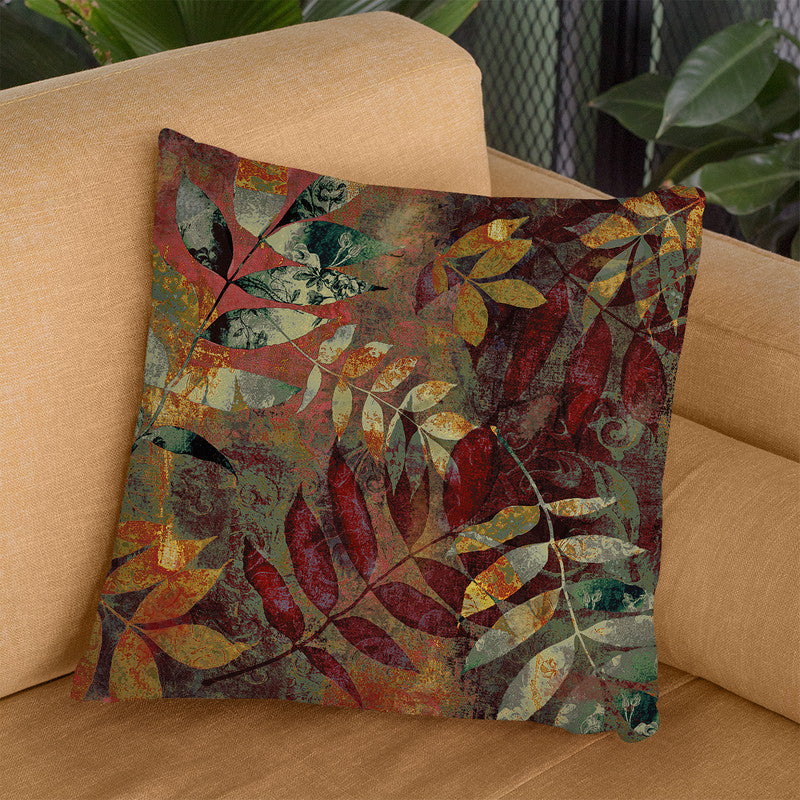 Autumn Leaves Pattern Pillows