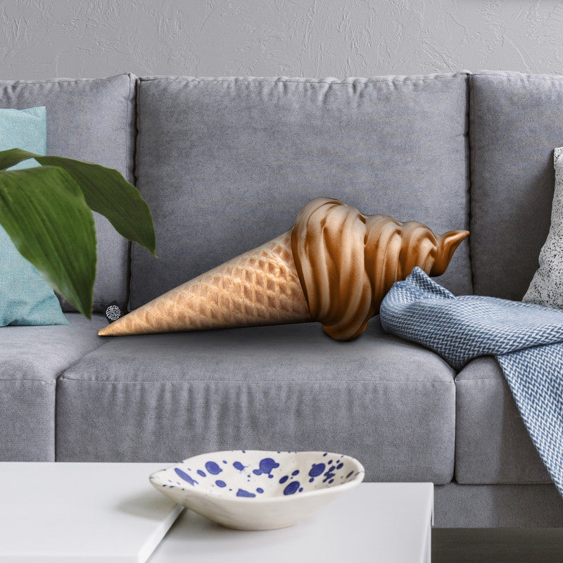 Ice cream throw clearance pillow