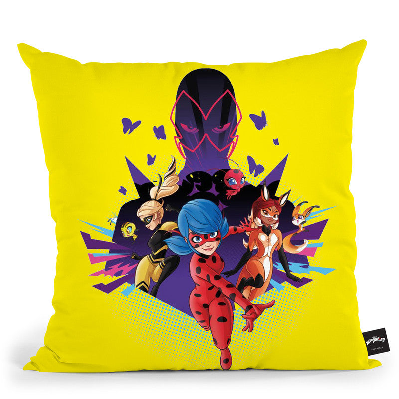 Cat Noir Throw Pillow By Miraculous – All About Vibe