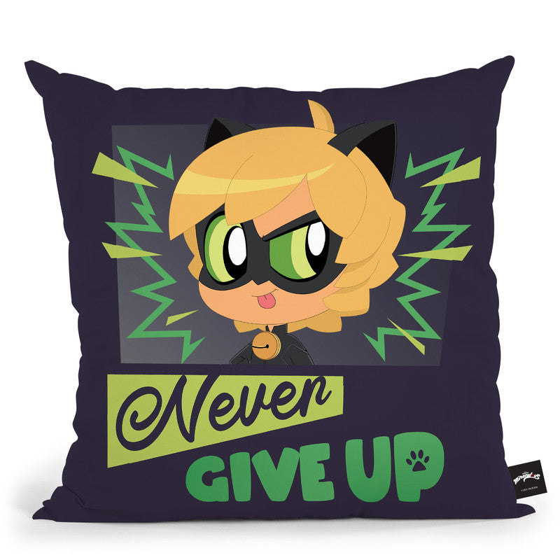 Cat Noir Throw Pillow By Miraculous – All About Vibe