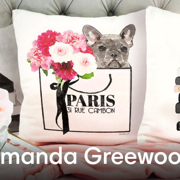 Tall Grey & Pink Fashion Books Throw Pillow By Amanda Greenwood – All About  Vibe