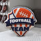 Football Custom Shaped Pillow