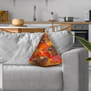 Pepperoni Pizza Slice Throw Pillow By All About Vibe