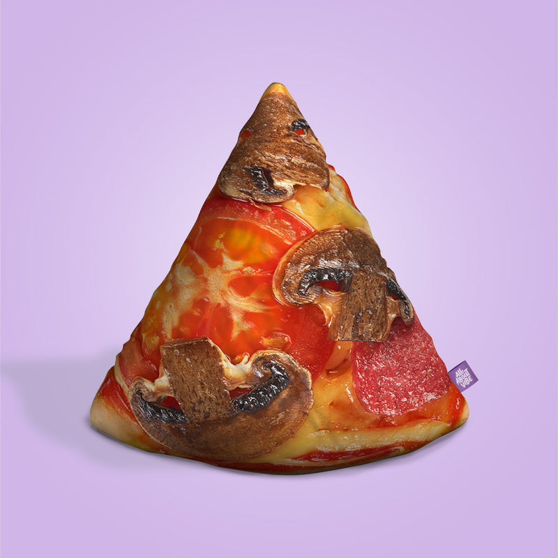 Pepperoni Pizza Slice Throw Pillow By All About Vibe