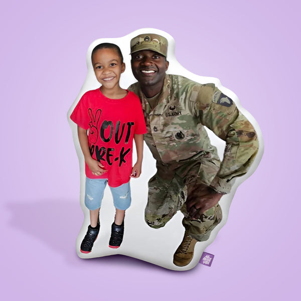 Custom Military Lifelike Huggable Pillow