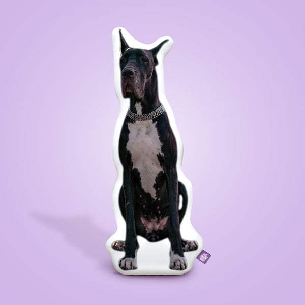 Great Dane Custom Shaped Pillow