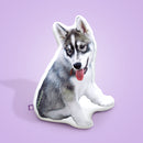 Husky Custom Shaped Pillow