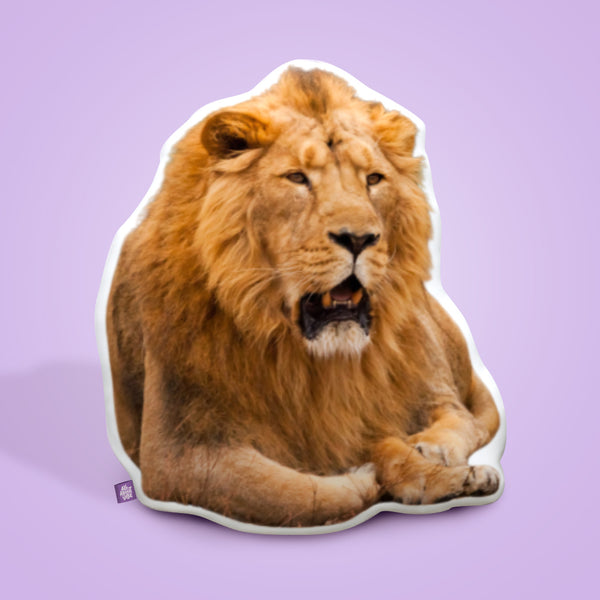 Lion Custom Shaped Pillow