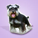 Miniature Schnauzer Custom Shaped Pillow