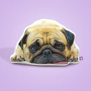 Pug Custom Shaped Pillow