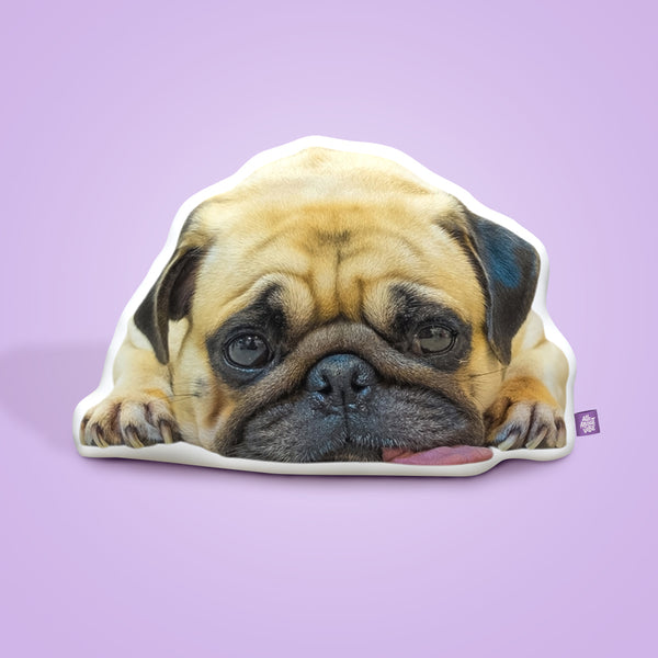 Pug Custom Shaped Pillow