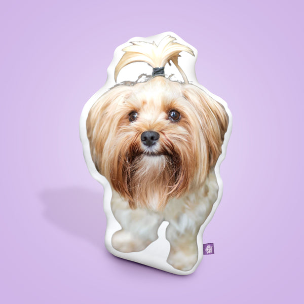 Yorkshire Terrier Custom Shaped Pillow