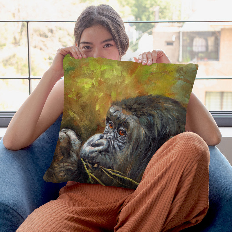 GORILLA THROW PILLOW