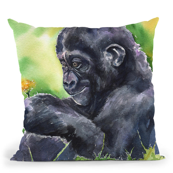 GORILLA THROW PILLOW