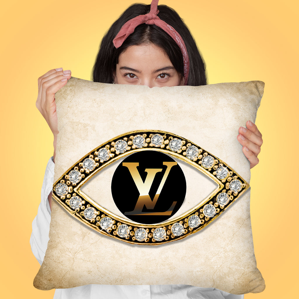 Tip of my Louie Tongue Throw Pillow By Jodi Pedri – All About Vibe