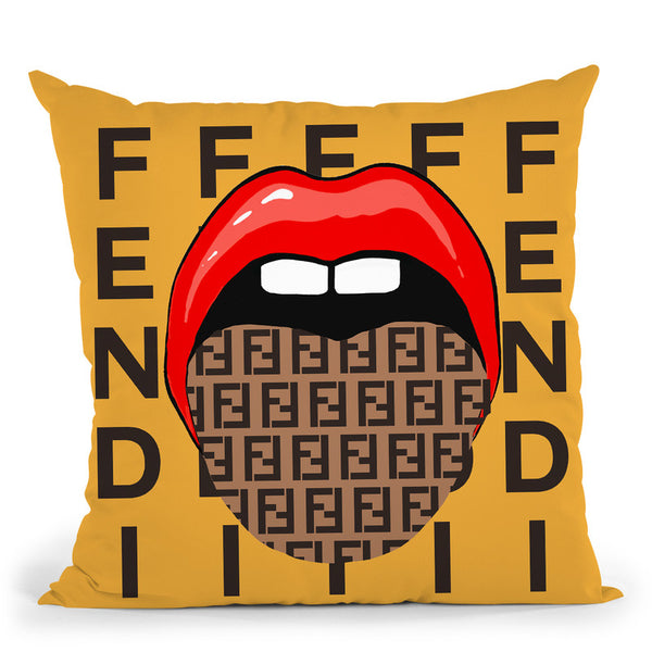 Tall Fashion Books Black And Gold Throw Pillow By Amanda Greenwood – All  About Vibe