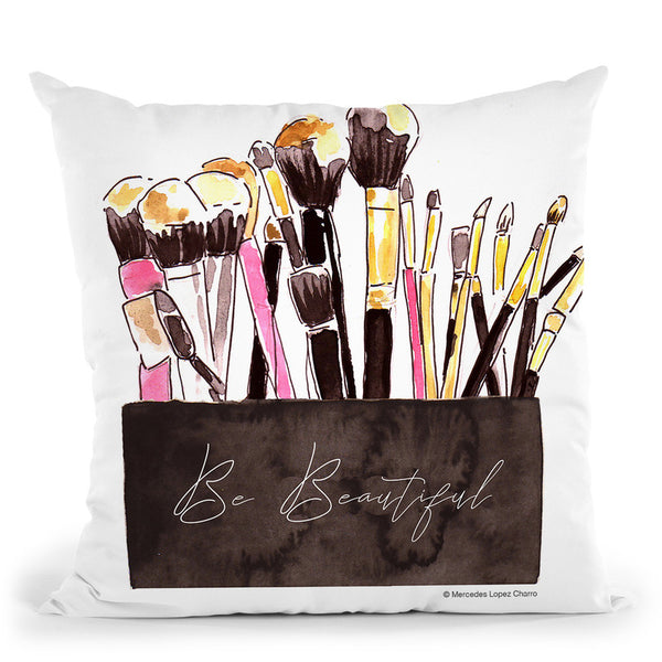 Lv Bag Throw Pillow By Mercedes Lopez Charro