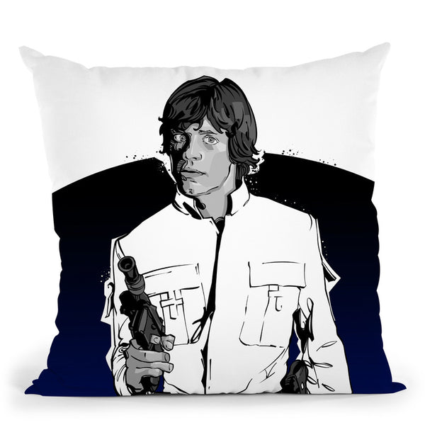 Luke Skywalker Throw Pillow By Nikita Abakumov – All About Vibe